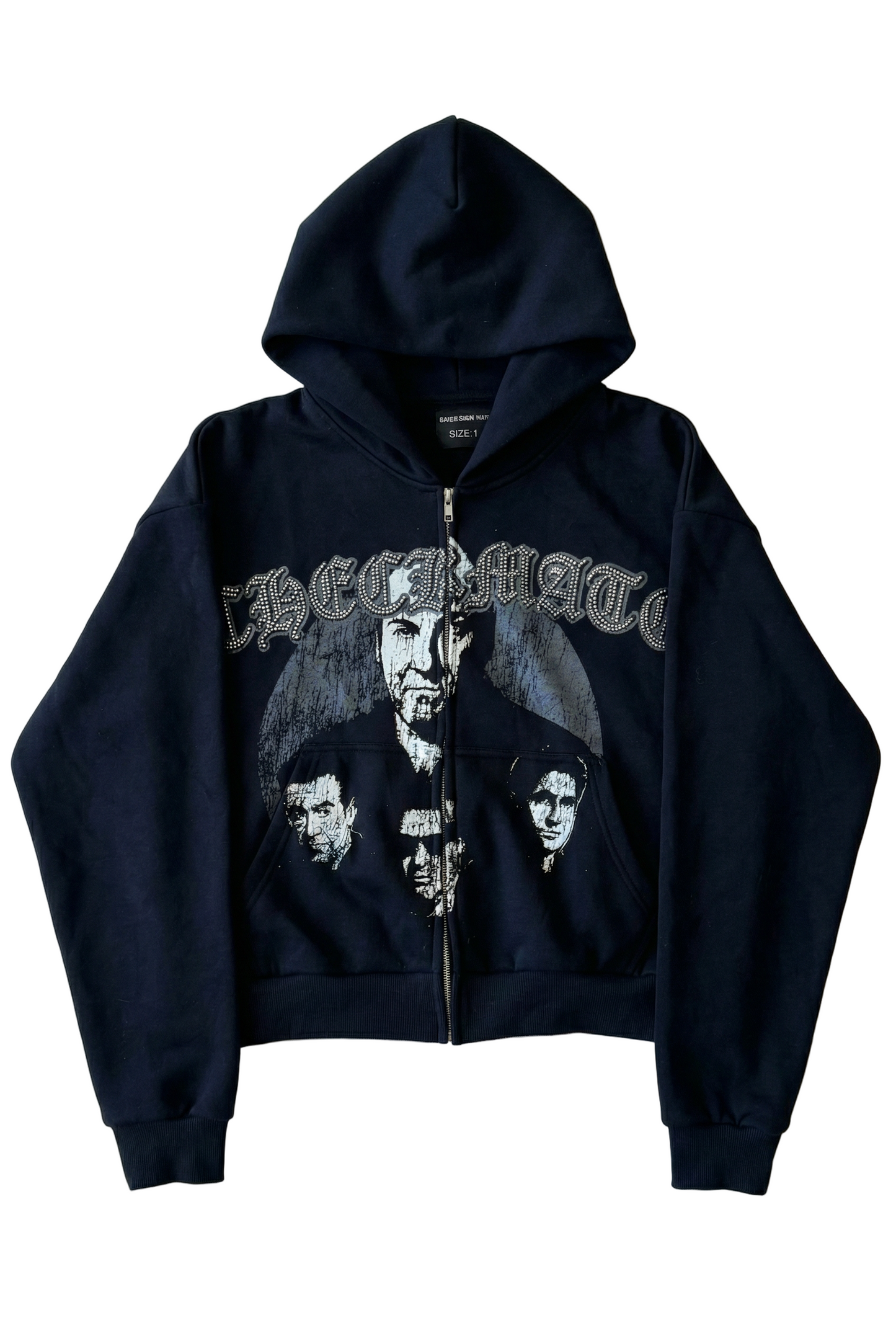 Checkmate Black Baggy Jogger Sweatsuit Set